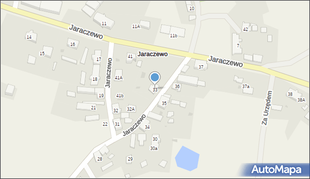 Jaraczewo, Jaraczewo, 33, mapa Jaraczewo