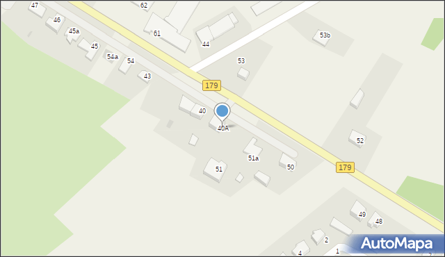 Jaraczewo, Jaraczewo, 40A, mapa Jaraczewo