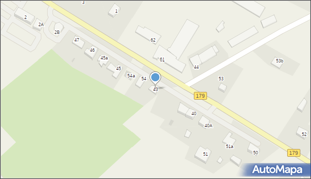 Jaraczewo, Jaraczewo, 43, mapa Jaraczewo