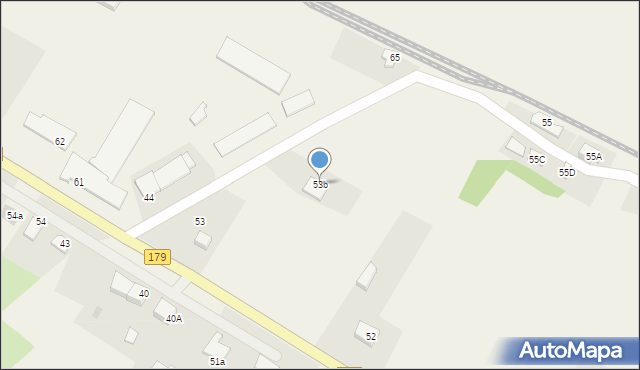 Jaraczewo, Jaraczewo, 53b, mapa Jaraczewo