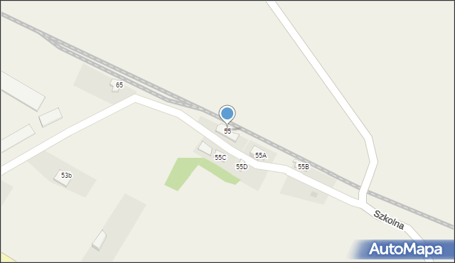 Jaraczewo, Jaraczewo, 55, mapa Jaraczewo