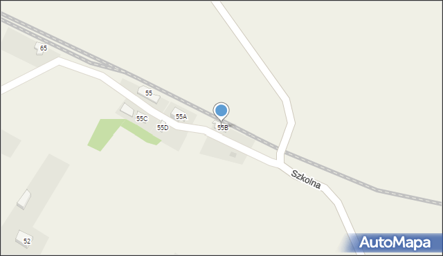 Jaraczewo, Jaraczewo, 55B, mapa Jaraczewo