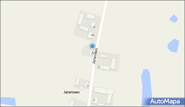 Jaranowo, Jaranowo, 19, mapa Jaranowo