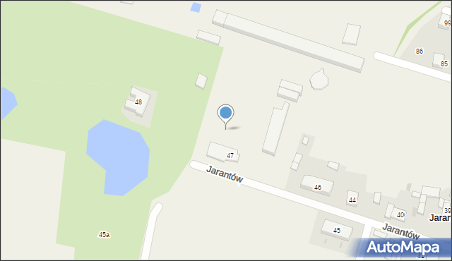 Jarantów, Jarantów, 47a, mapa Jarantów