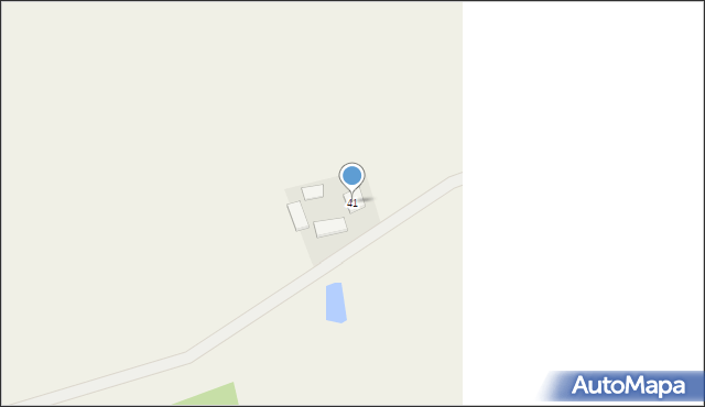 Jarantowice, Jarantowice, 41, mapa Jarantowice