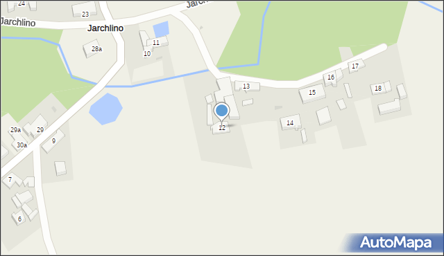 Jarchlino, Jarchlino, 12, mapa Jarchlino