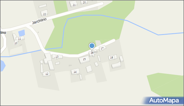 Jarchlino, Jarchlino, 16, mapa Jarchlino