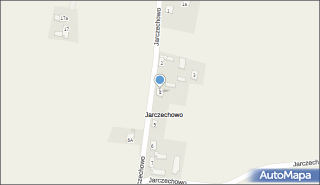 Jarczechowo, Jarczechowo, 4, mapa Jarczechowo