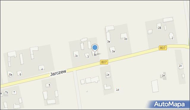 Jarczew, Jarczew, 3b, mapa Jarczew