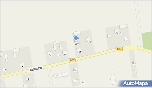 Jarczew, Jarczew, 3e, mapa Jarczew