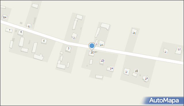 Jarczówek, Jarczówek, 1C, mapa Jarczówek