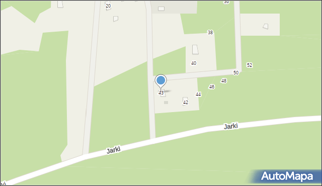 Jarki, Jarki, 43, mapa Jarki