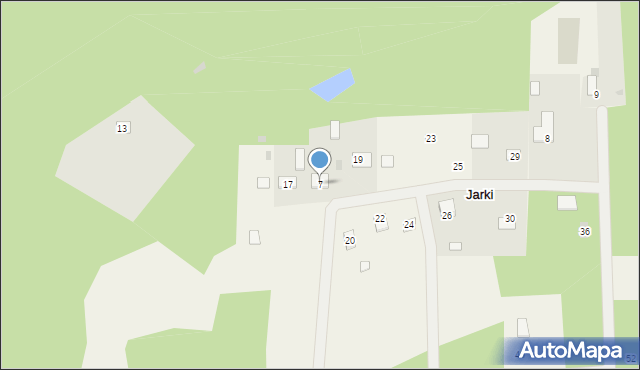 Jarki, Jarki, 7, mapa Jarki