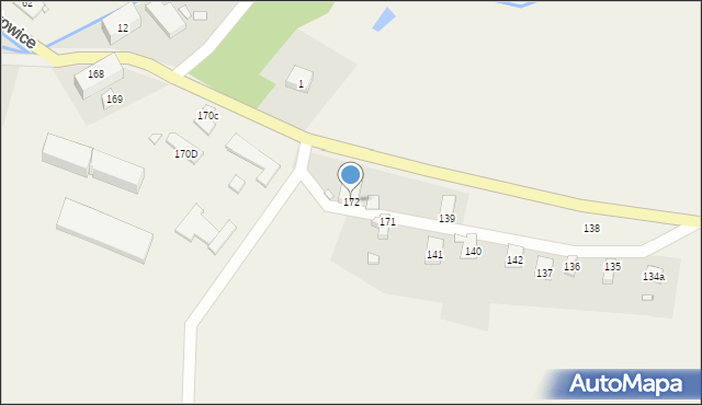 Jarkowice, Jarkowice, 172, mapa Jarkowice