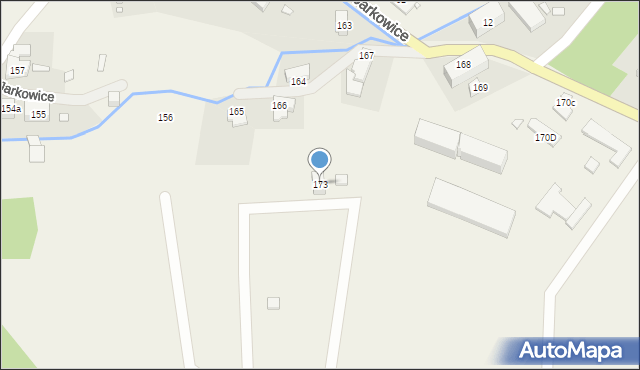 Jarkowice, Jarkowice, 173, mapa Jarkowice
