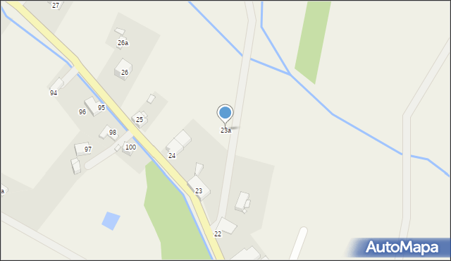 Jarkowice, Jarkowice, 23a, mapa Jarkowice