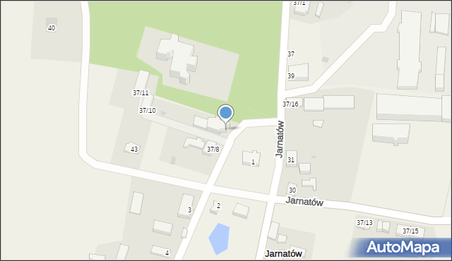 Jarnatów, Jarnatów, 1a, mapa Jarnatów
