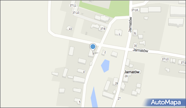 Jarnatów, Jarnatów, 3, mapa Jarnatów
