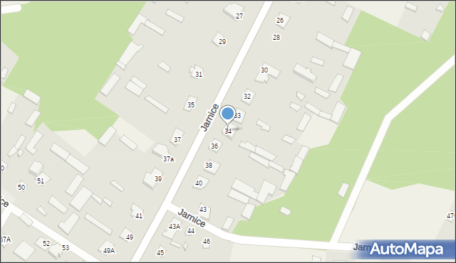 Jarnice, Jarnice, 34, mapa Jarnice