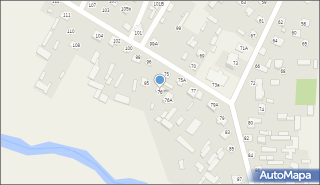 Jarnice, Jarnice, 76, mapa Jarnice