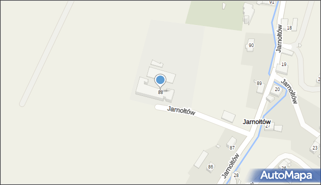 Jarnołtów, Jarnołtów, 88, mapa Jarnołtów