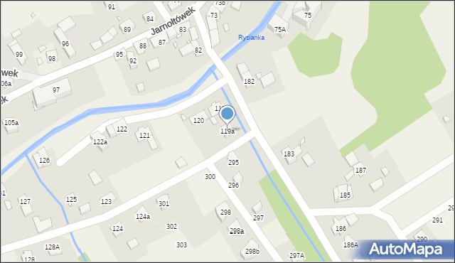 Jarnołtówek, Jarnołtówek, 119a, mapa Jarnołtówek