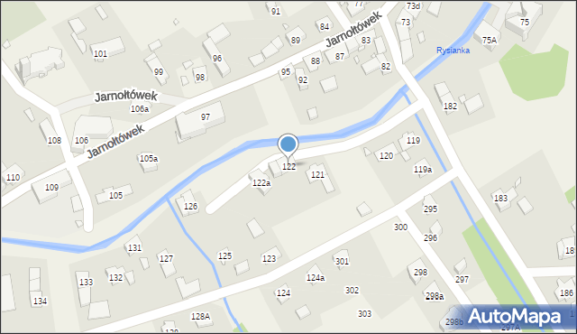 Jarnołtówek, Jarnołtówek, 122, mapa Jarnołtówek