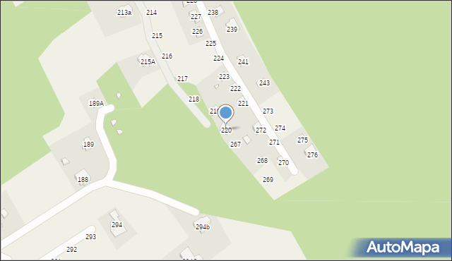 Jarnołtówek, Jarnołtówek, 220, mapa Jarnołtówek