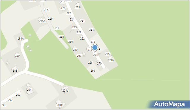 Jarnołtówek, Jarnołtówek, 271, mapa Jarnołtówek