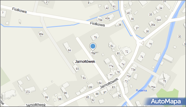 Jarnołtówek, Jarnołtówek, 78a, mapa Jarnołtówek