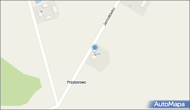 Jarnołtowo, Jarnołtowo, 74, mapa Jarnołtowo