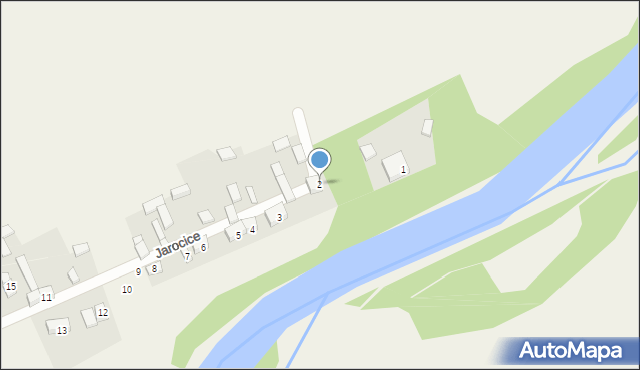 Jarocice, Jarocice, 2, mapa Jarocice