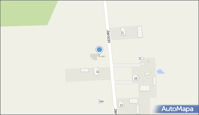 Jarocin, Jarocin, 34b, mapa Jarocin