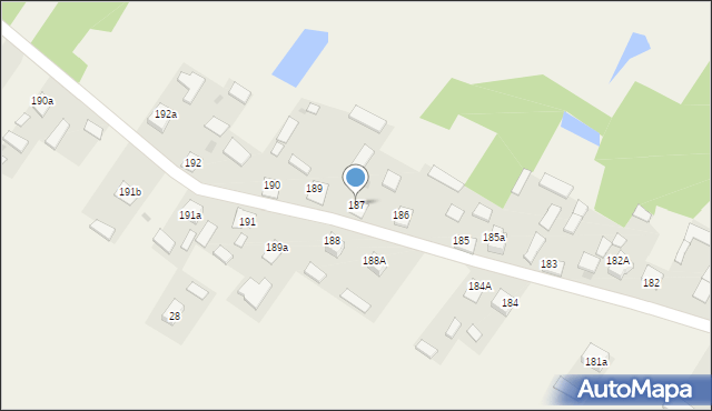 Jarocin, Jarocin, 187, mapa Jarocin