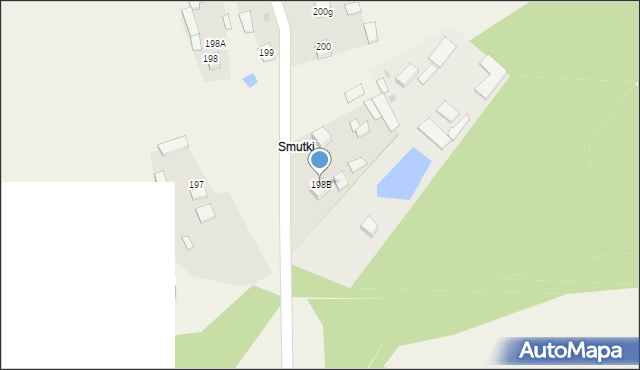 Jarocin, Jarocin, 198B, mapa Jarocin
