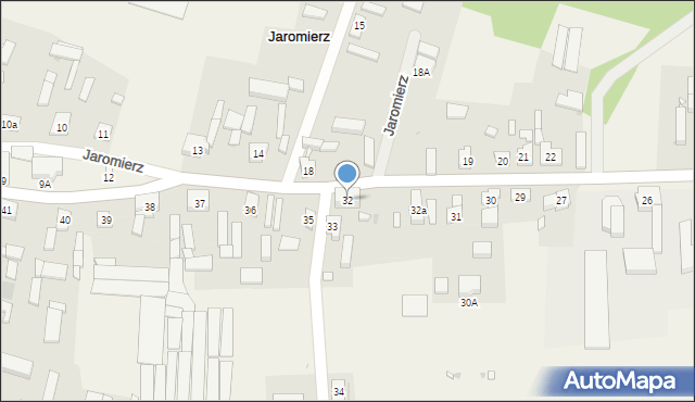 Jaromierz, Jaromierz, 32, mapa Jaromierz