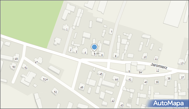 Jaromierz, Jaromierz, 5, mapa Jaromierz