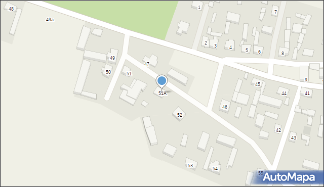 Jaromierz, Jaromierz, 51A, mapa Jaromierz