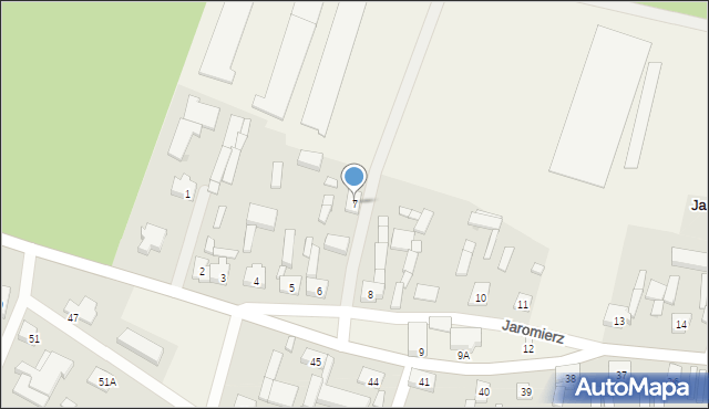 Jaromierz, Jaromierz, 7, mapa Jaromierz