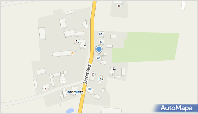 Jaromierz, Jaromierz, 11, mapa Jaromierz