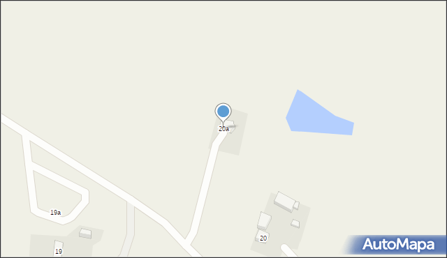 Jaromierz, Jaromierz, 20a, mapa Jaromierz