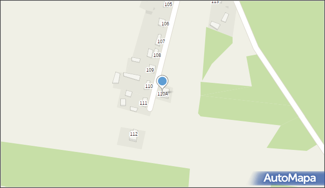 Jaronowice, Jaronowice, 110A, mapa Jaronowice