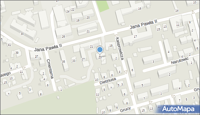Jarosław, Jana Pawła II, 23, mapa Jarosławia