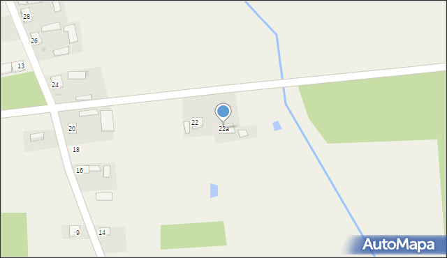 Jarosławice, Jarosławice, 22a, mapa Jarosławice