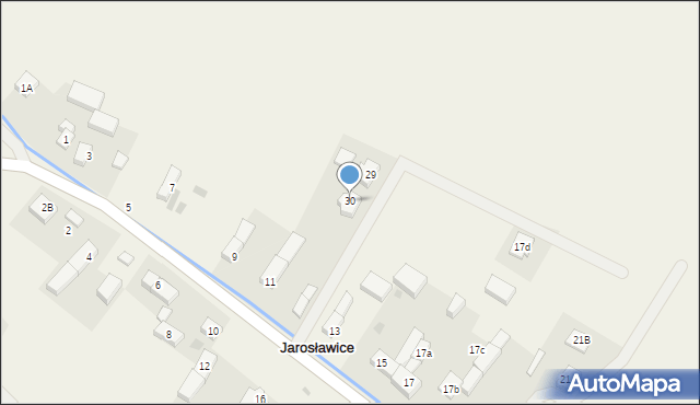 Jarosławice, Jarosławice, 30, mapa Jarosławice