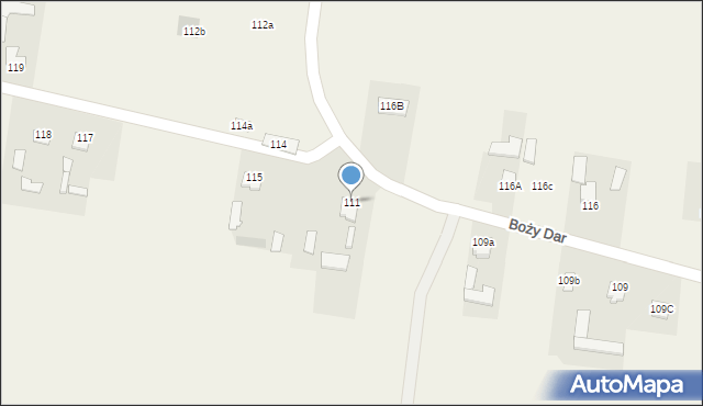 Jarosławiec, Jarosławiec, 111, mapa Jarosławiec