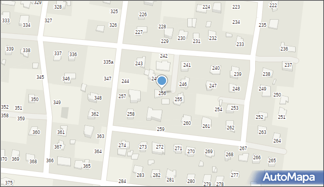 Jarosławiec, Jarosławiec, 256, mapa Jarosławiec