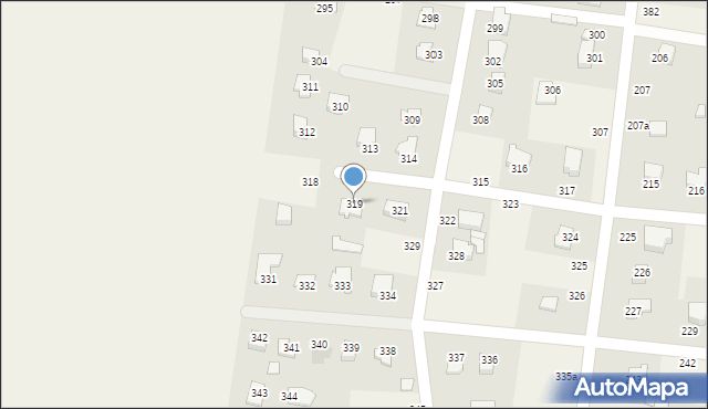 Jarosławiec, Jarosławiec, 319, mapa Jarosławiec