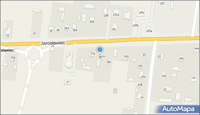 Jarosławiec, Jarosławiec, 39, mapa Jarosławiec