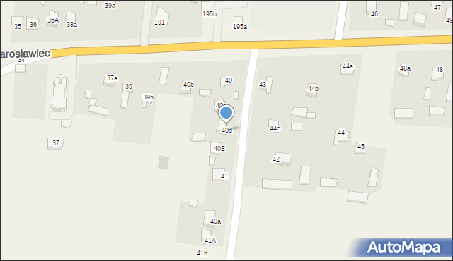 Jarosławiec, Jarosławiec, 40d, mapa Jarosławiec